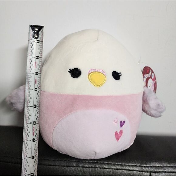 New Squishmallows Official Plush 8 Isadora Parakeet Easter Valentine's Day Plush - Picture 3 of 5
